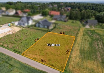 działka na sprzedaż - Wielka Wieś, Giebułtów, Trojadyn